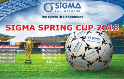 Officially opened the Sigma Spring Cup 2018 tournament